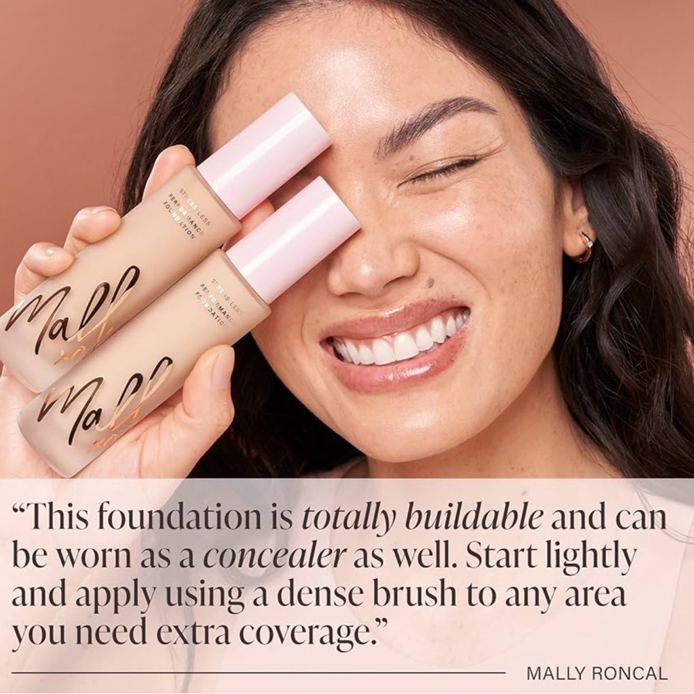 Mally Beauty Stress Less Performance Foundation | Shade: Tan (NIB) - Picture 5 of 5